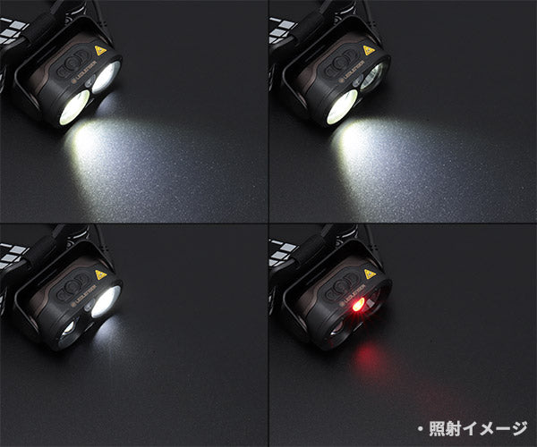 LEDLENSER ハイエンド充電式LEDヘッドライト H19R Signature 502198