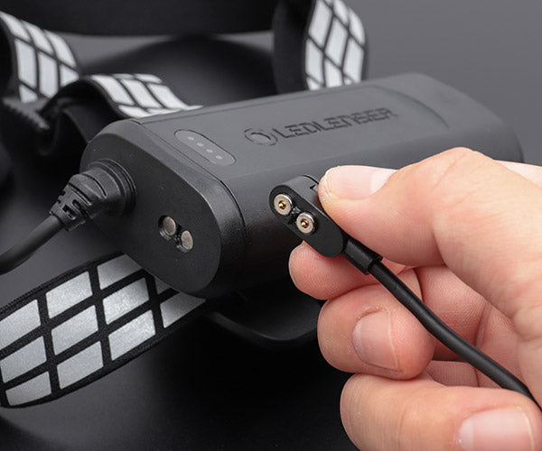 LEDLENSER ハイエンド充電式LEDヘッドライト H19R Signature 502198