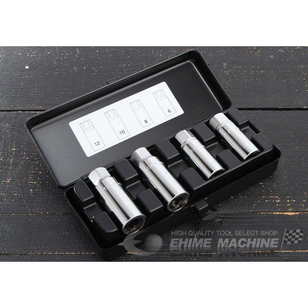 KTC スタッドボルトリムーバーセット 4個組 bsr354【エヒメマシン】