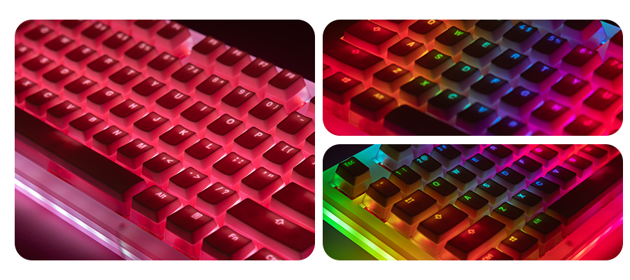 Sakura Jelly Keycap Set (108-key) | Akko Official Global Site