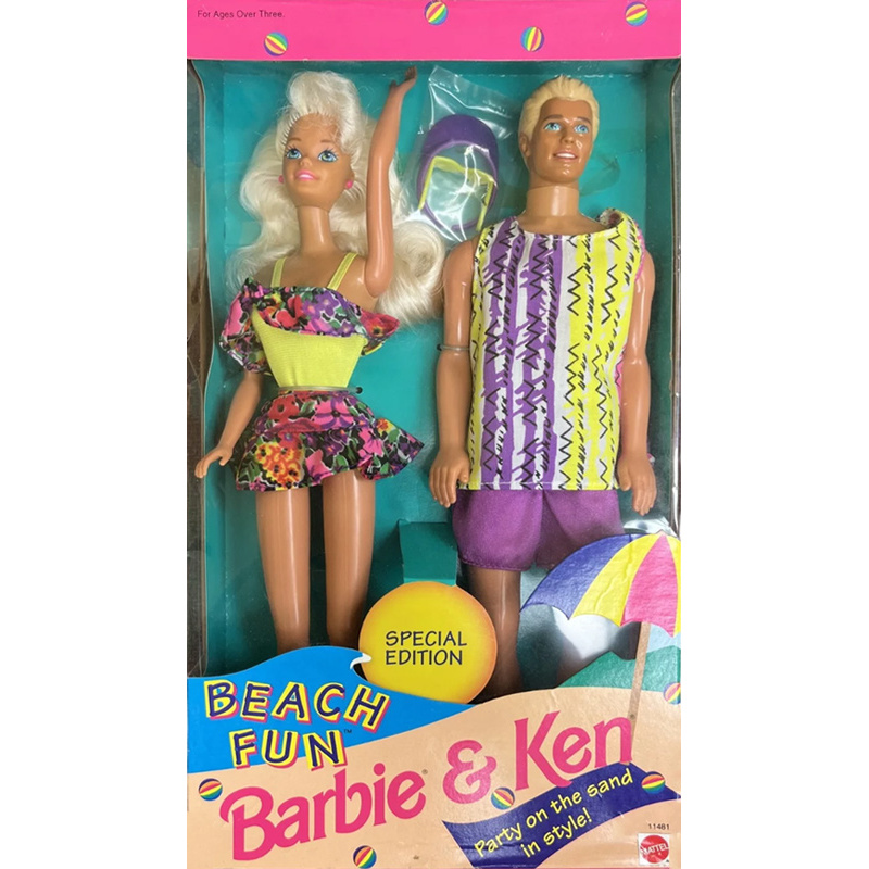 Barbie and Ken Beach Fun Set - 11481 BarbiePedia
