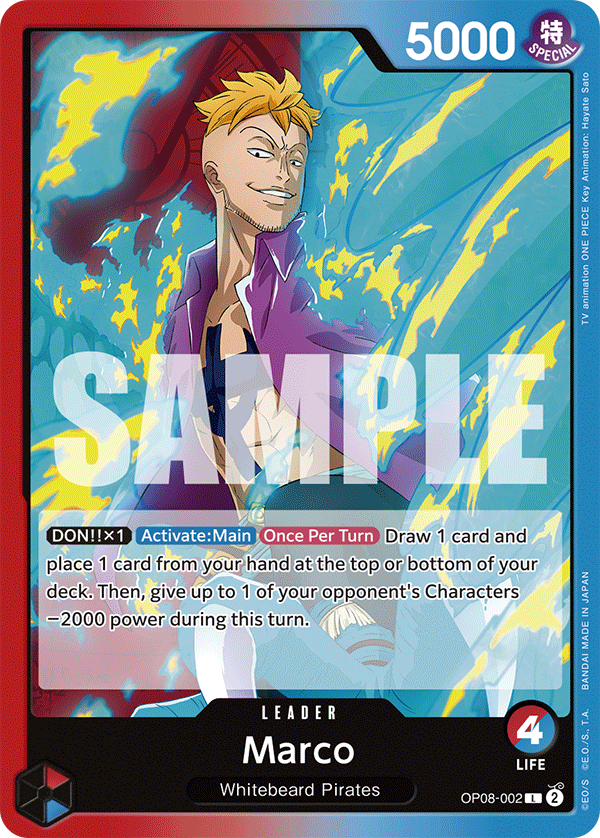 Red/Blue) Marco − FEATURE｜ONE PIECE CARD GAME - Official Web Site