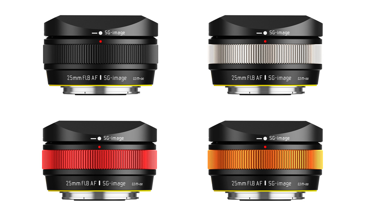 SG-image AF 25mm F1.8 Large-Aperture APS-C Lens Unveiled