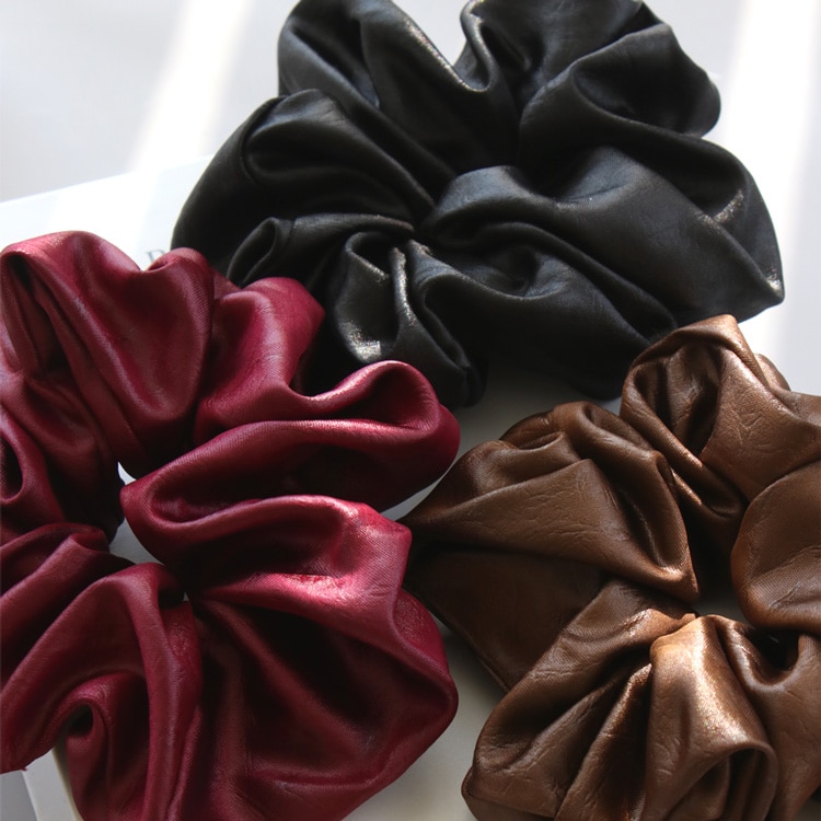 S-668) ダークトーンシュシュ | ビーズ・パーツなどのハンドメイド