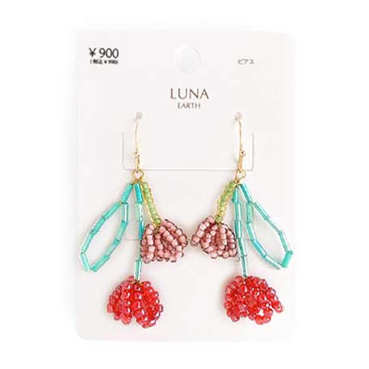 P-796) チューリップフックピアス | ビーズ・パーツなどのハンドメイド