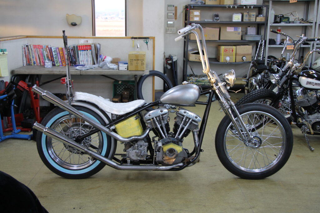 ヴィンテージなショベルチョッパーproject仮組完成～♪ | (有)遠藤