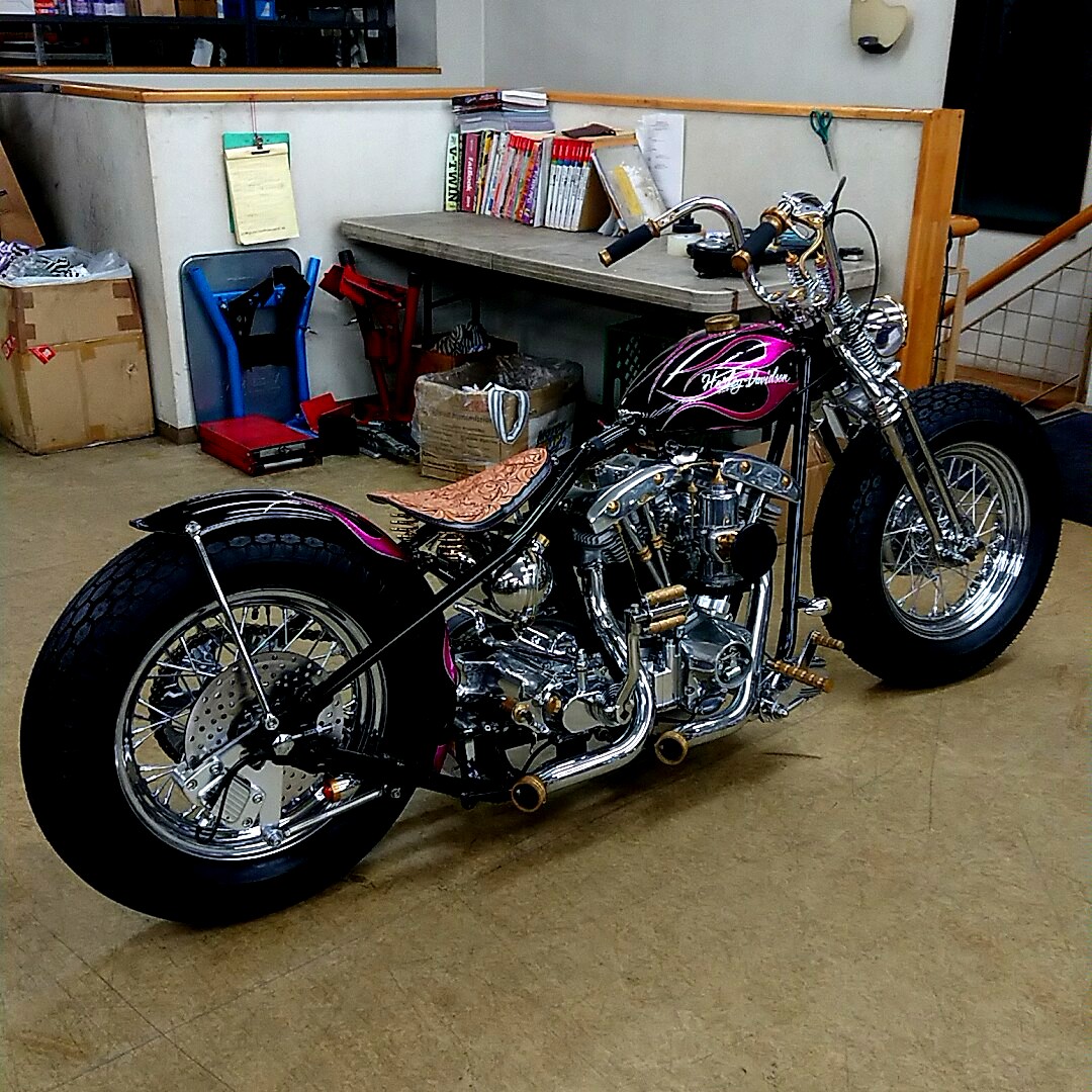 カービングによって超クールなサドルシートに変身！ | (有)遠藤自動車