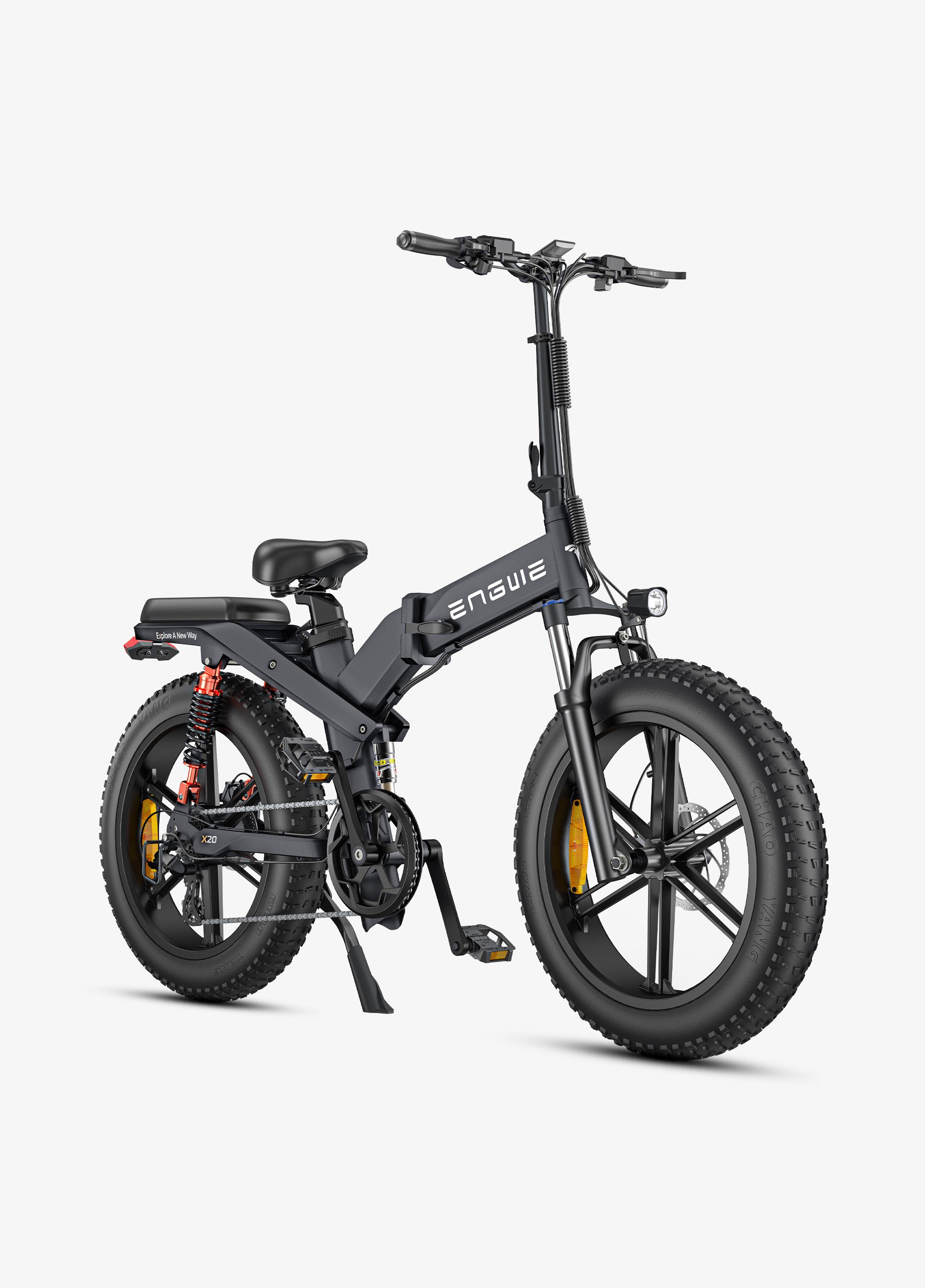 ENGWE X26/X24/X20 150KM Range Fat Tire Folding Ebikes – ENGWE Official