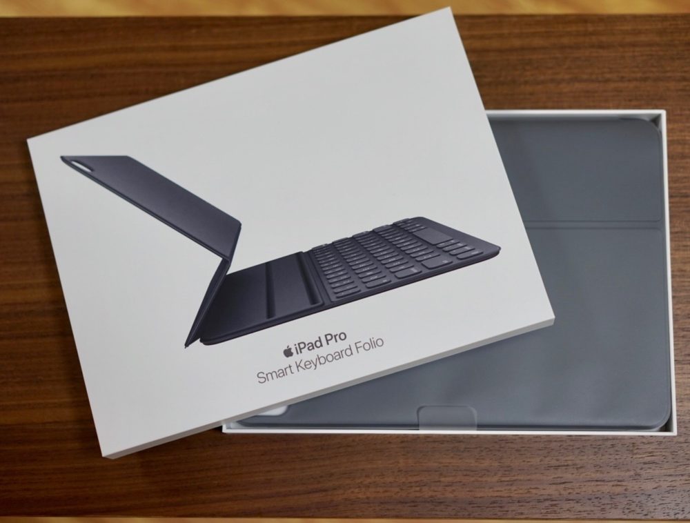 iPad Pro 11インチ用のSmart Keyboard Folio(USキーボード)詳細