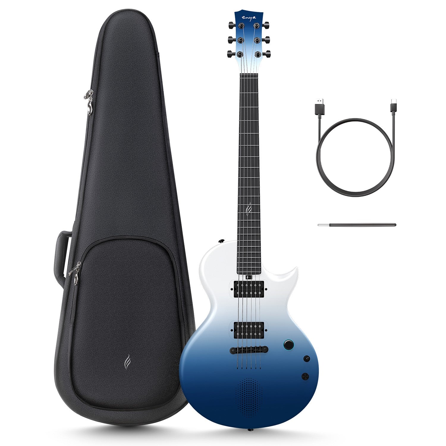 Nova Go Sonic : Carbon Fiber Smart Electric Guitar