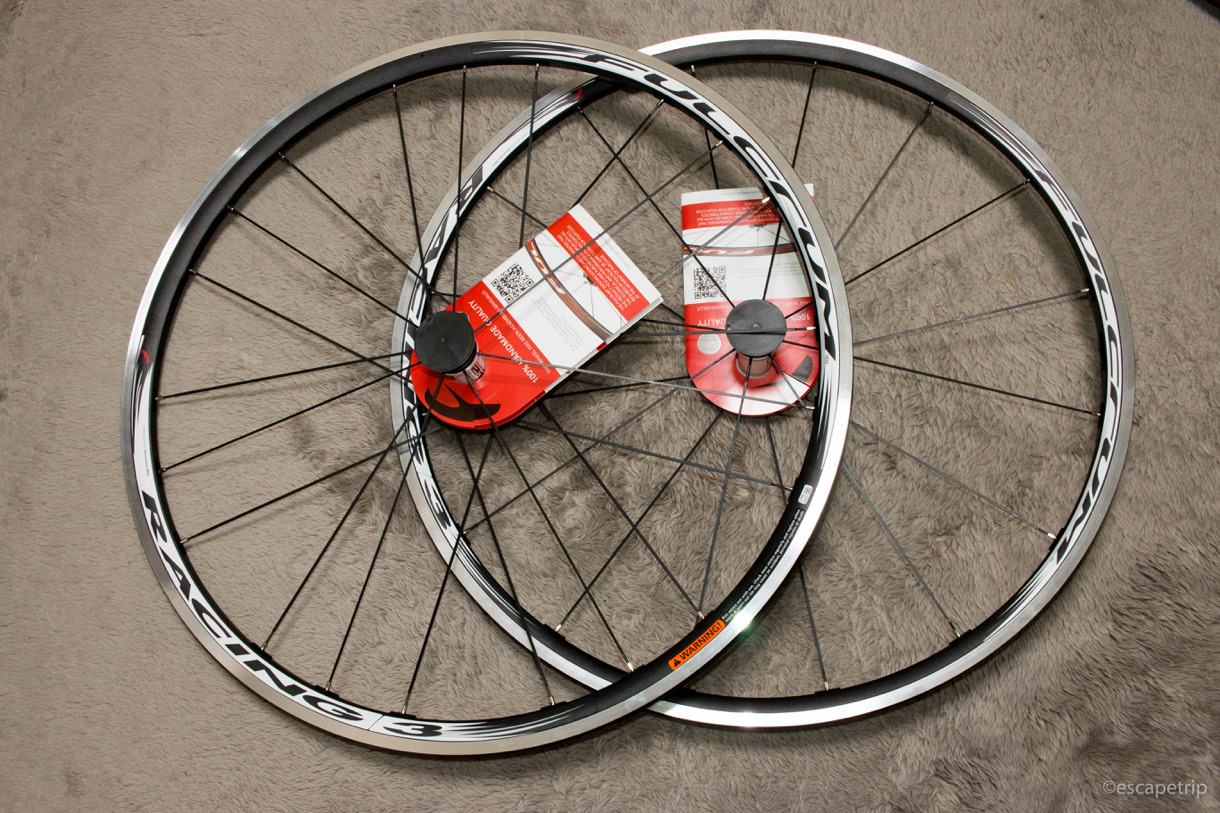 フルクラム「レーシング3」に交換レビュー！ 初めてのホイール交換で