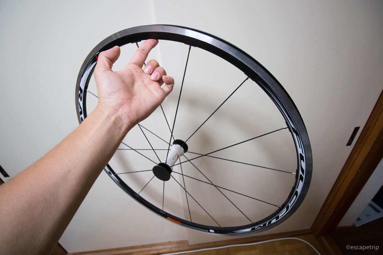 フルクラム「レーシング3」に交換レビュー！ 初めてのホイール交換で