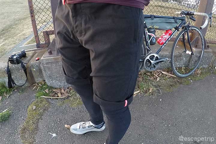 ラファの短パン「Randonnee Shorts」レビュー。ストレッチ素材と通気性