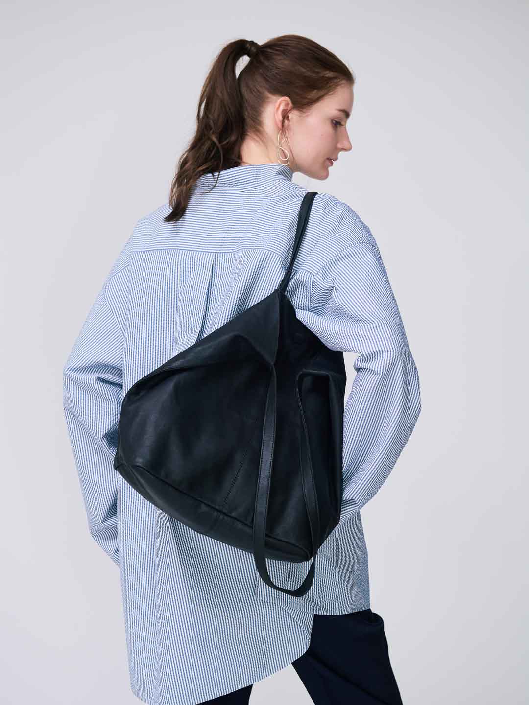 Morphee(モルフェ) | 3ウェイ ラージ トート バッグ - ブラック