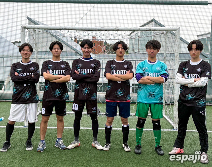 早稲田大学 HEARTS 様】 | espajioのオリジナル昇華ユニフォームで