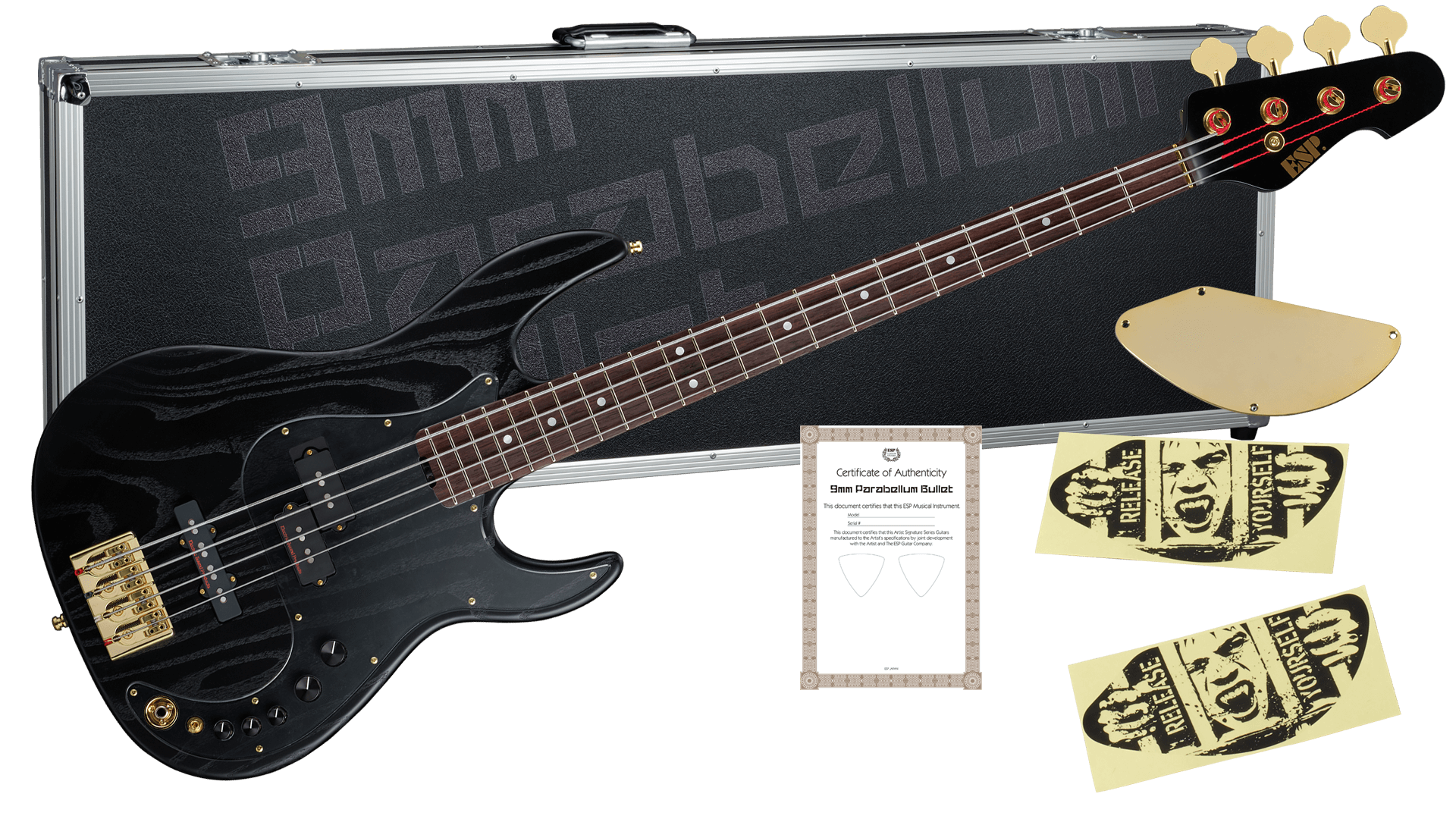 9mm Parabellum Bulletのベーシスト中村和彦のニューモデル、ESP KN-0