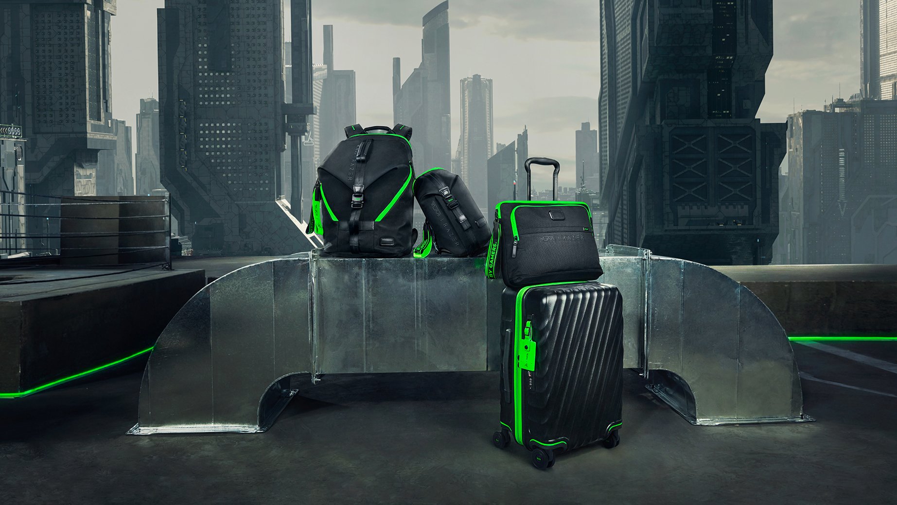 TUMI | Razer】トゥミが、Razerと限定コラボ！バックパックやキャリー