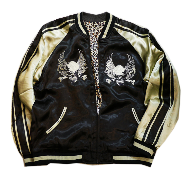 JUNKY'S PARADISE （ジャンキーズパラダイス）ウイングスカル柄 刺繍