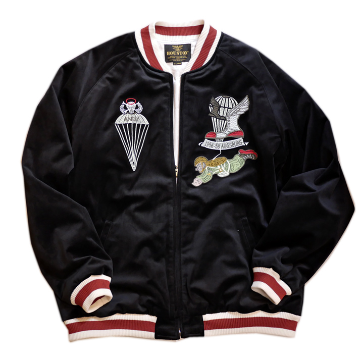 HOUSTON (ヒューストン） （別珍）リタリースカジャン [PARATROOPER
