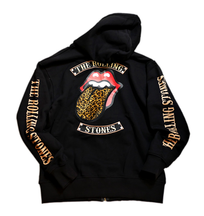 ローリングストーンズ / JACKROSE コラボ ジップパーカー (アニマル