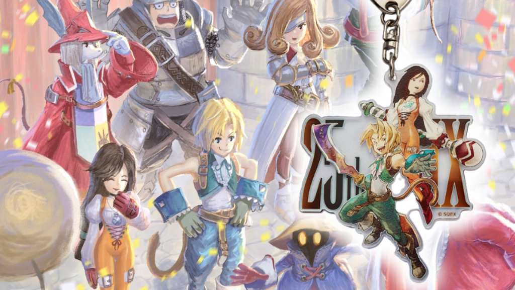 Orders open for new Final Fantasy IX anniversary keychain collection