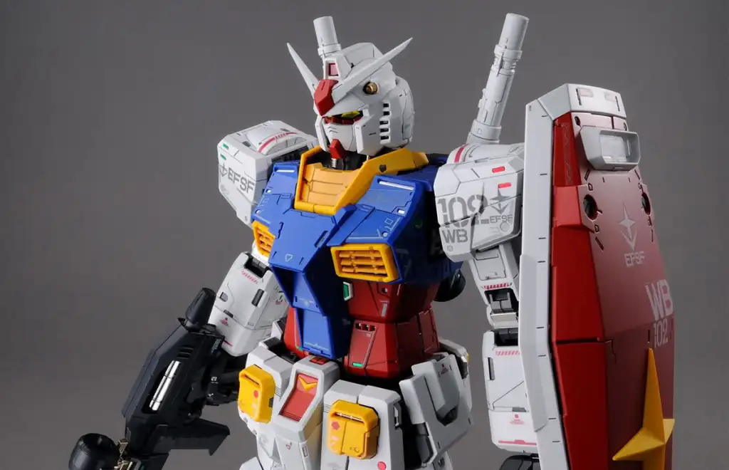 RX-78-2 GUNDAM PG 組み立て途中 RX-78-2 Gundam PG Unleashed – Comic