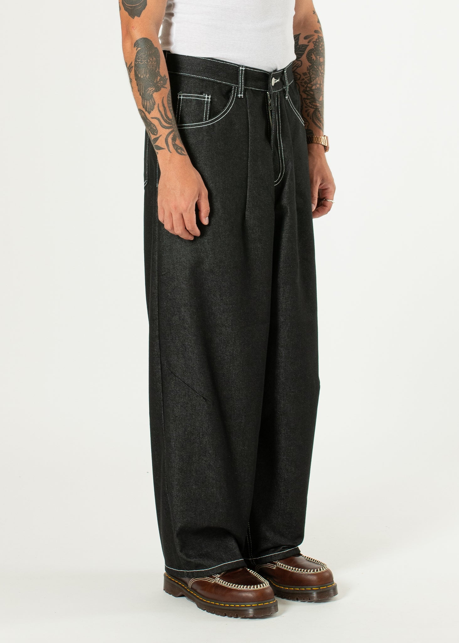 Raw Denim Balloon Jeans – Estudio Niksen