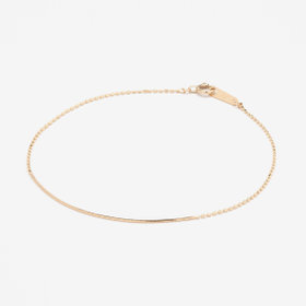 GLOW】K10 ピンクゴールド ダイヤモンド ブレスレット（0531-6196-0010