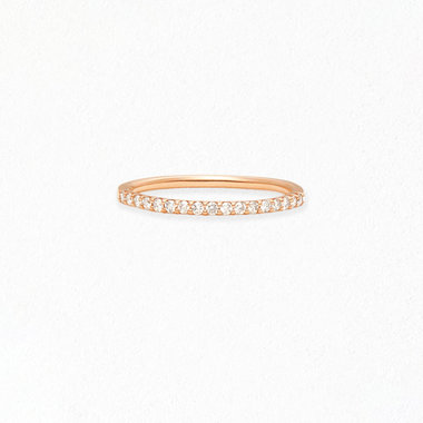 K10 ピンクゴールド ダイヤモンド リング（指輪）（0142-8502-0011