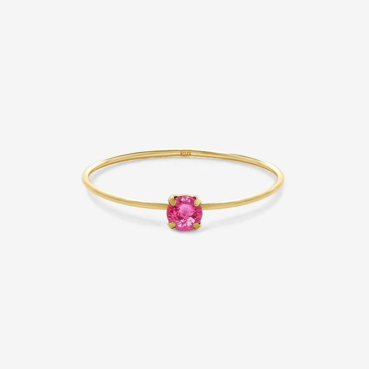 WEB限定】7月誕生石 K10 イエローゴールド ルビー リング（指輪