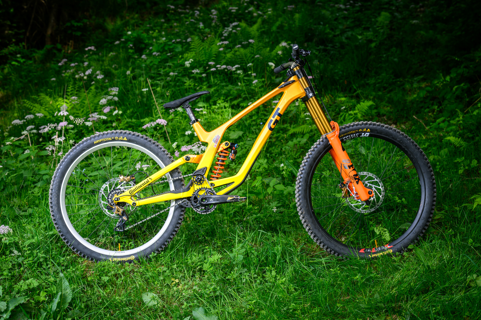 Bike Check: Danny Hart's GT Fury - Bielsko-Biala DH World Cup 2024