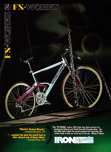 Bike Check: Pyga's Custom 1993 Iron Horse FS Works Inspired Hyrax