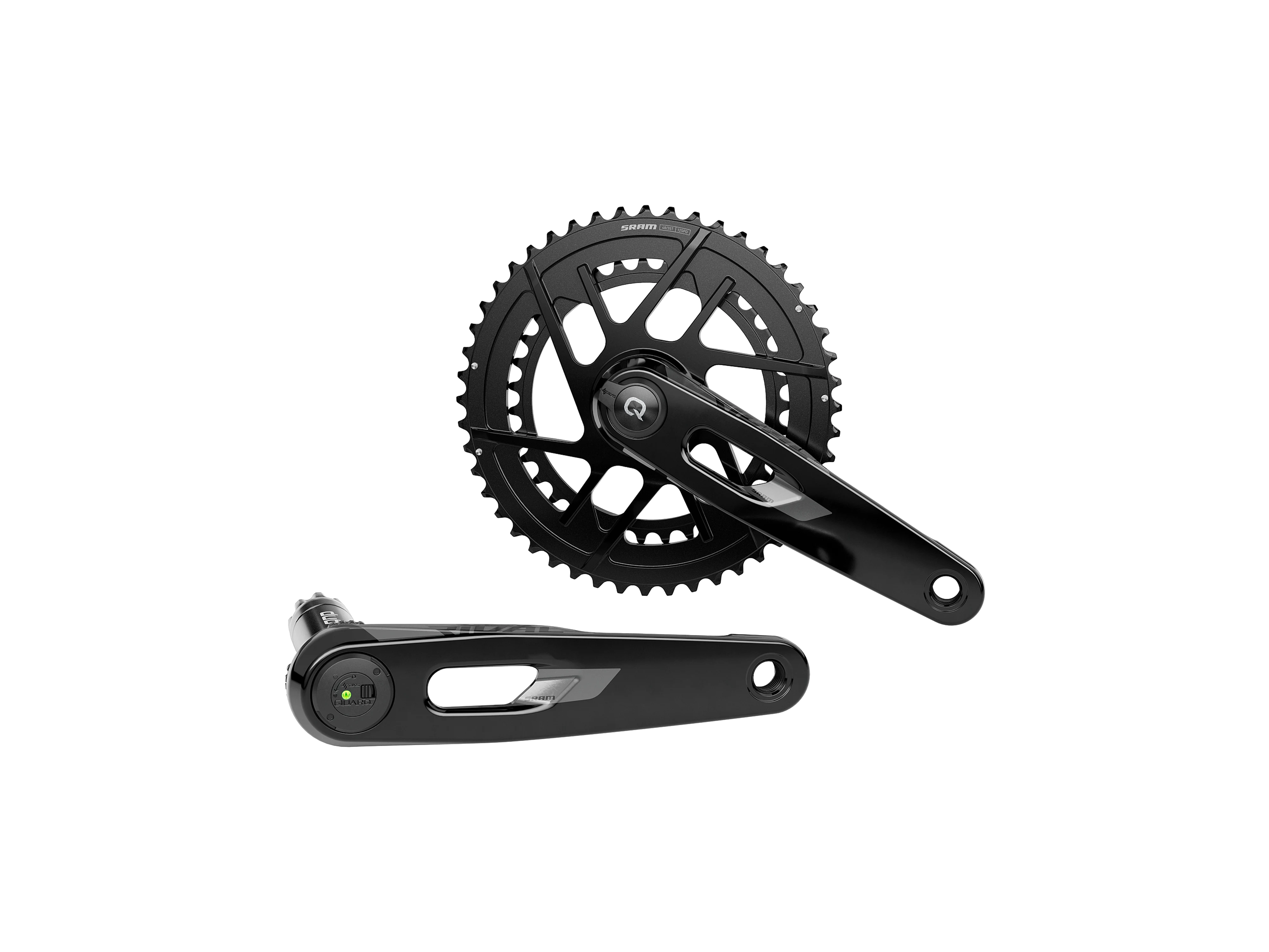 SRAM Rival AXS Power Meter Crankset - 170mm, 12-Speed, 48/35t, 8