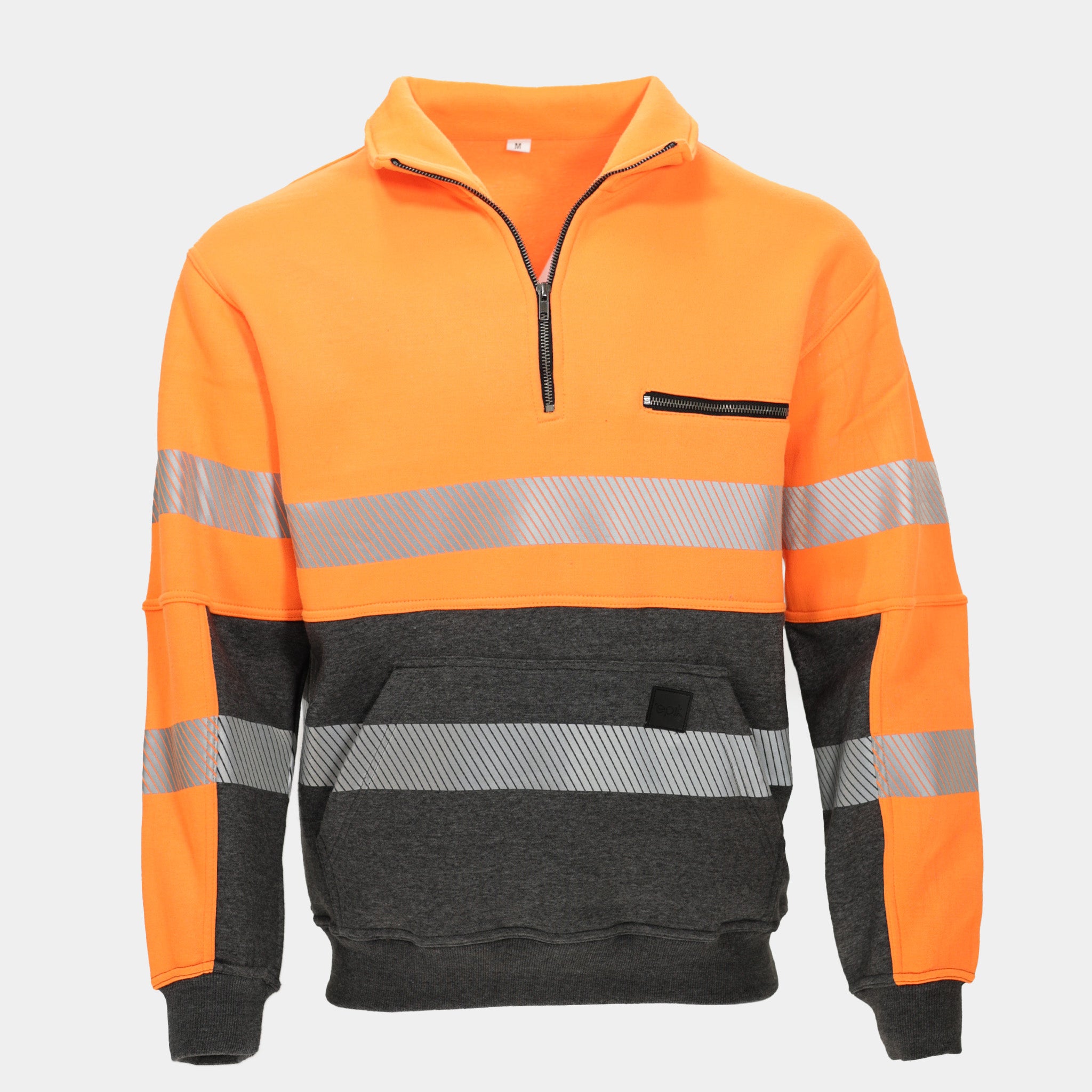 Peak 2.0 Quarter Zip Sweater - Hi Vis ANSI Class 2 Pull Over