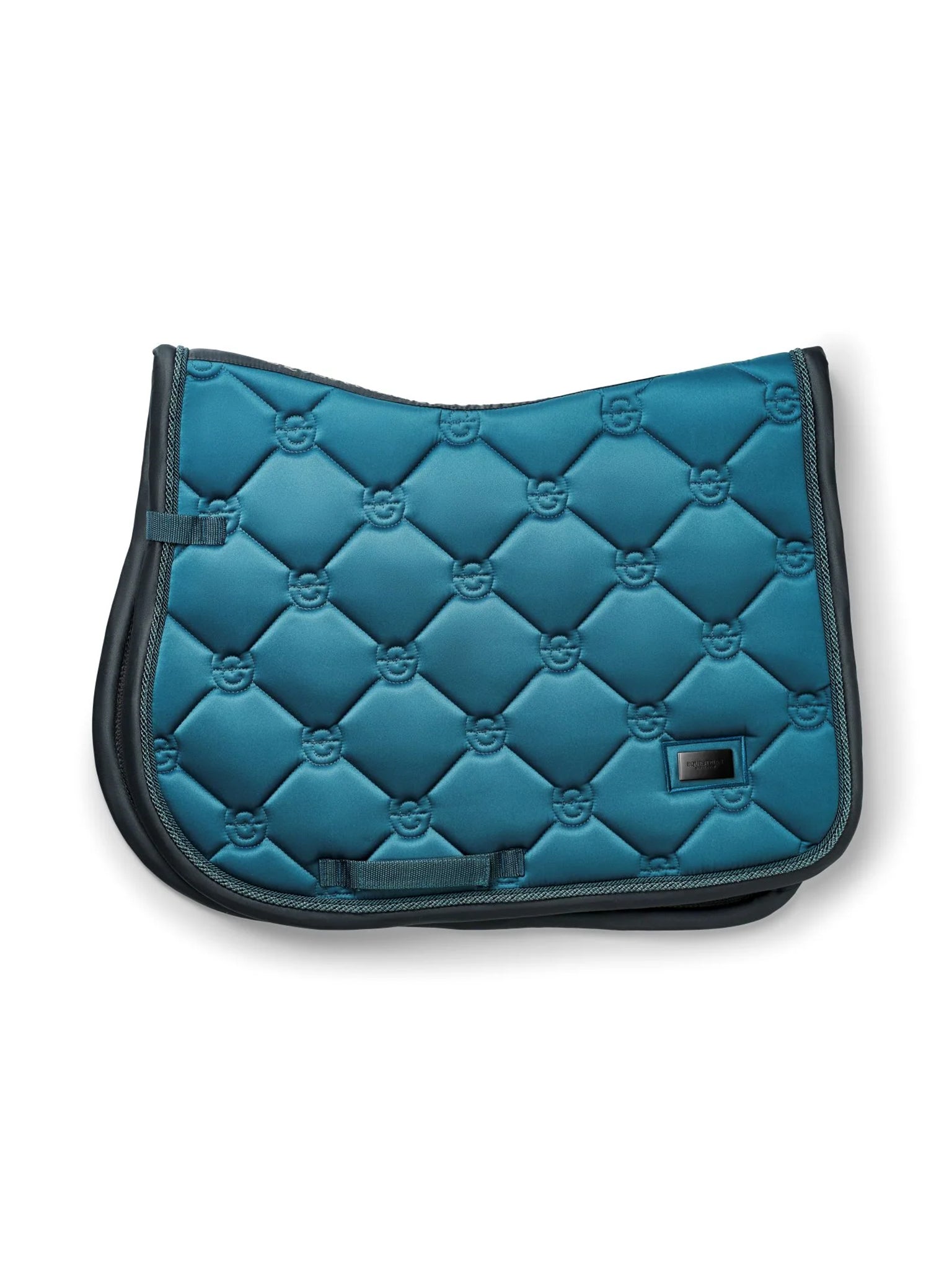 Jump Saddle Pad Teal Blue | Equestrian Stockholm
