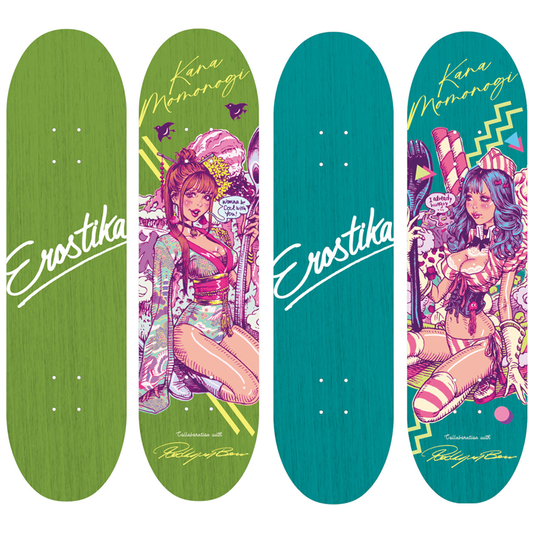 FLAVORS x Rockin'Jelly Bean” Skate Deck – EROSTIKA