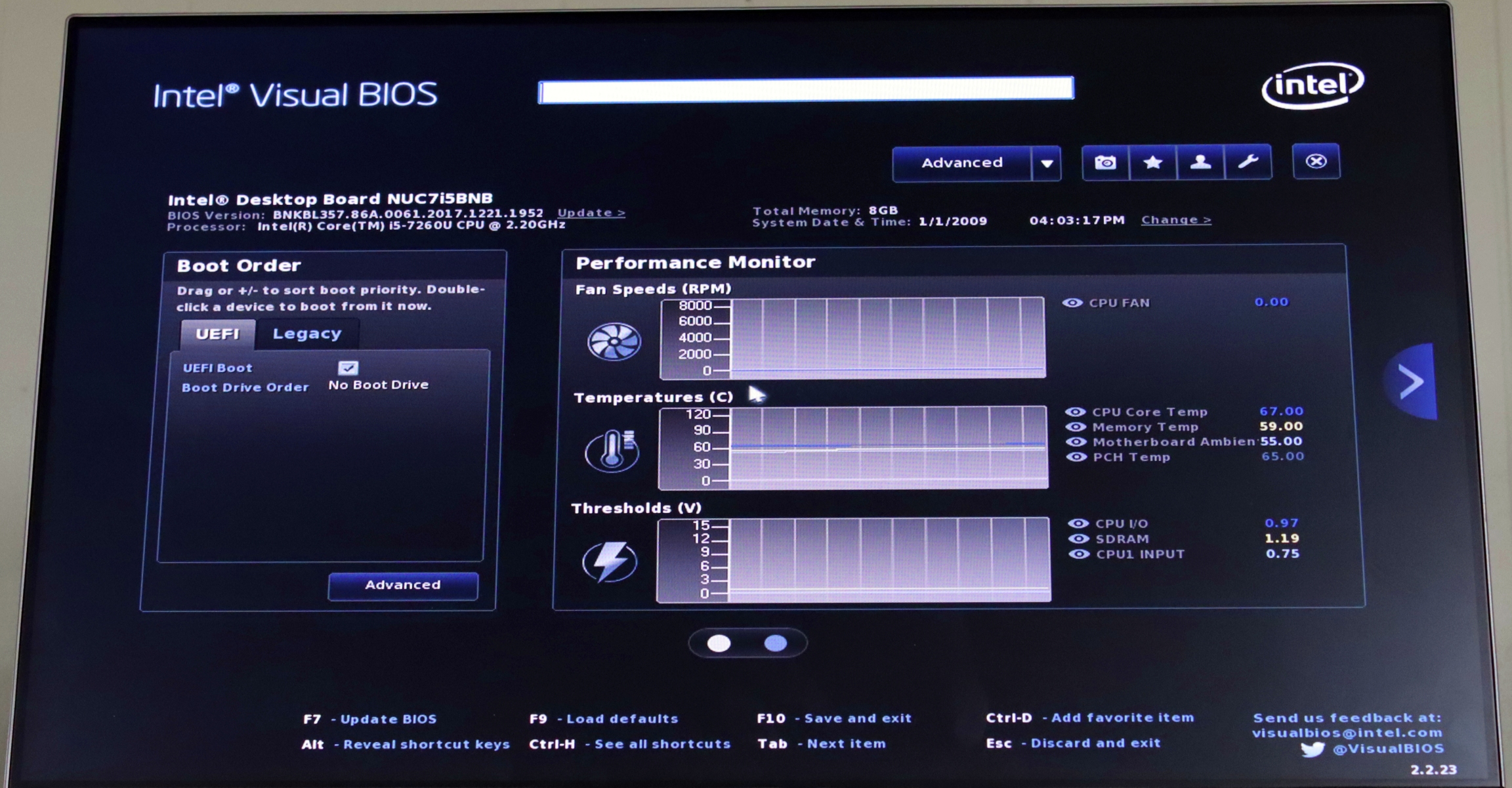 Intel NUC NUC7i5BNB i5-7260U 2.2GHz 16GB RAM Mini PC Needs HDD | eBay