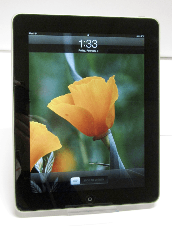 Apple iPad 1st Generation 64GB Black 9.7in MB294LL WiFi A1219 iOS