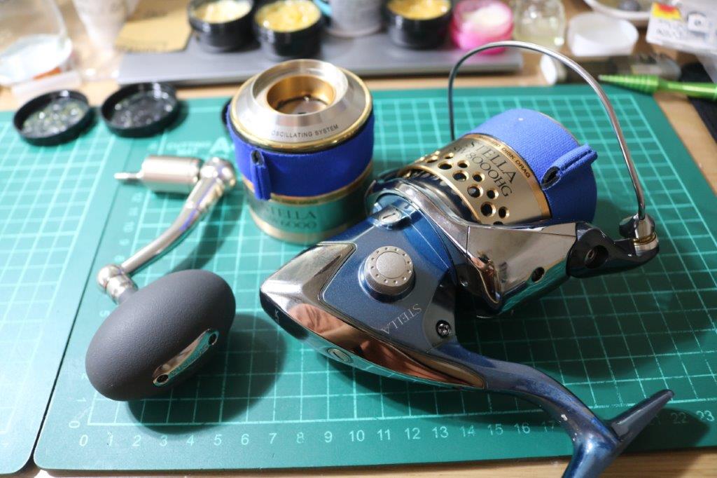 オーバーホール依頼 01ステラSW 8000HG | リールカスタム・ラボ