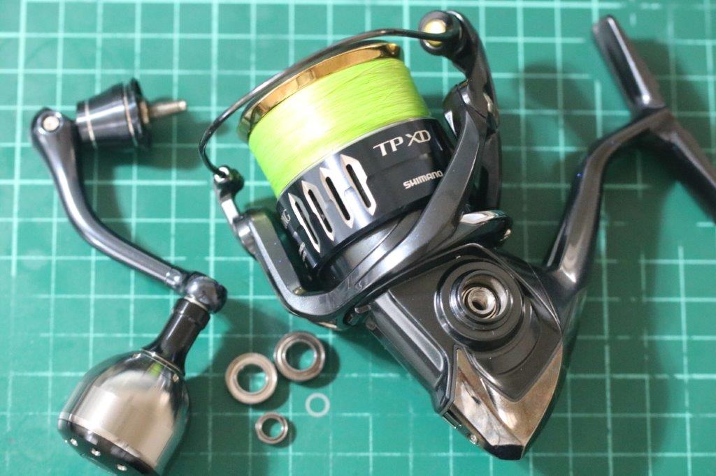 オーバーホール依頼 17ツインパワーXD C3000XG コツコツ感がある