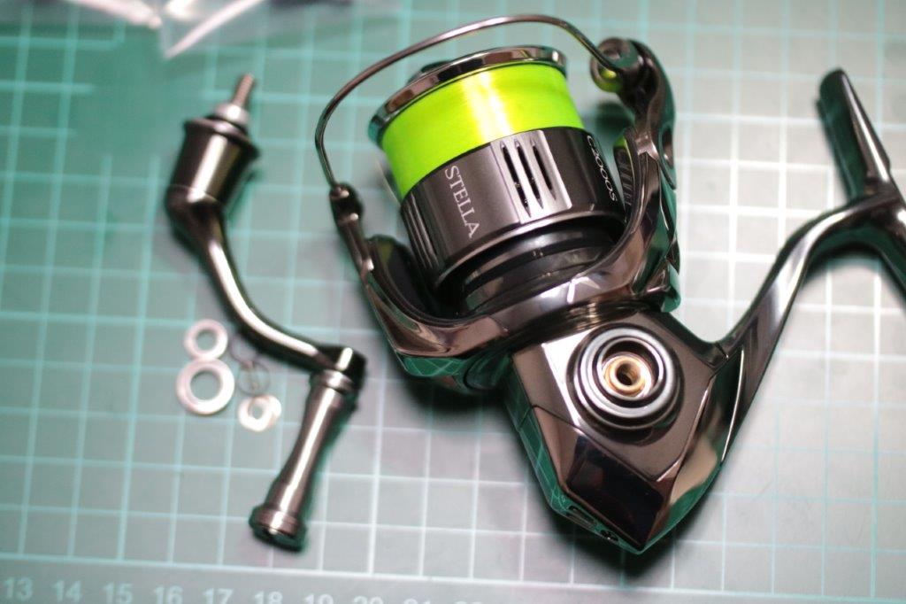 22ステラ C2000S DLCラインローラー2BB化とハイパフォーマンスチューン