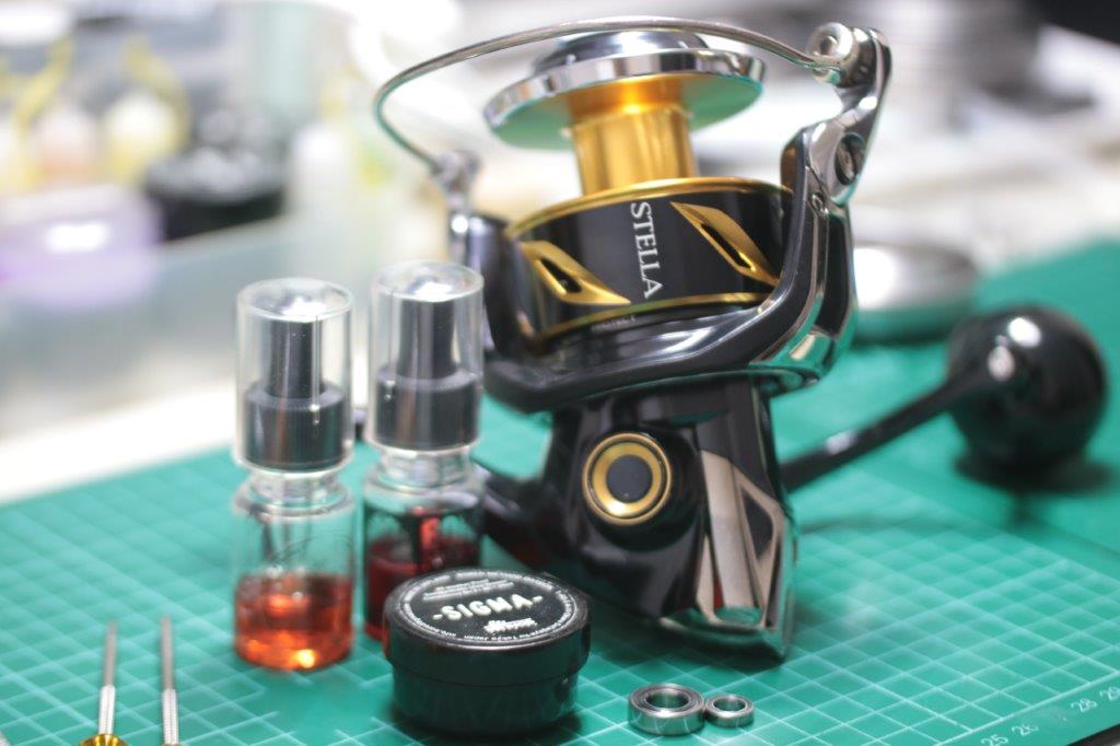 19ステラSW 14000XG オーバーホール | リールカスタム・ラボ