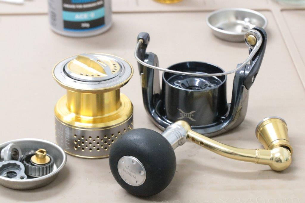 10ステラ C3000HG オーバーホール | リールカスタム・ラボ ☆ erengeWorks