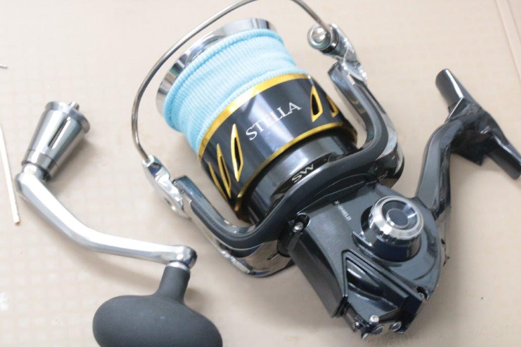 13ステラSW 18000HG ハンドル取り外しとオーバーホール | リール