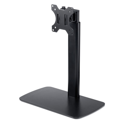 モニタースタンド 高さ 角度調整 耐荷重10kg ブラック 100-LAD002