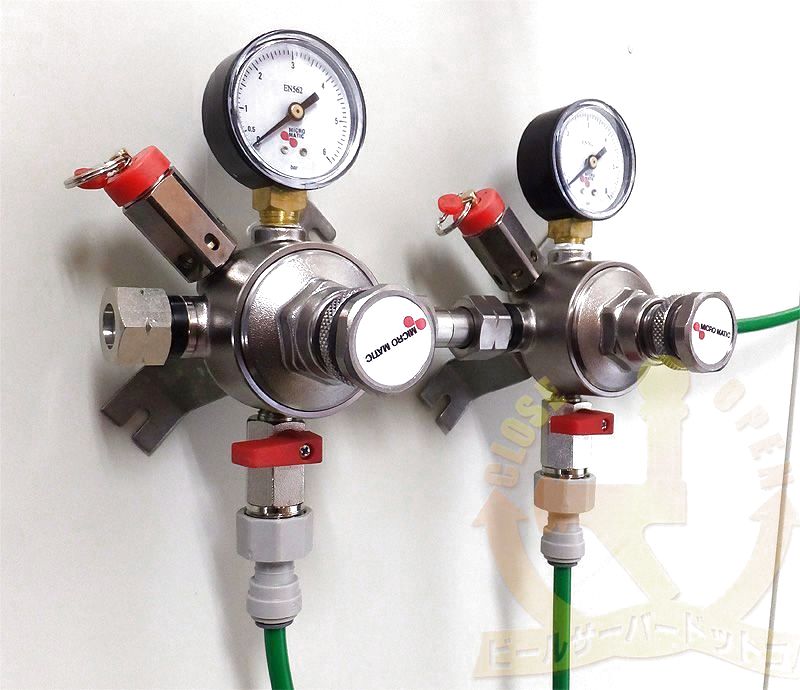 MM減圧弁 セカンダリ【ガスボンベ用減圧弁】 - ビールサーバードット