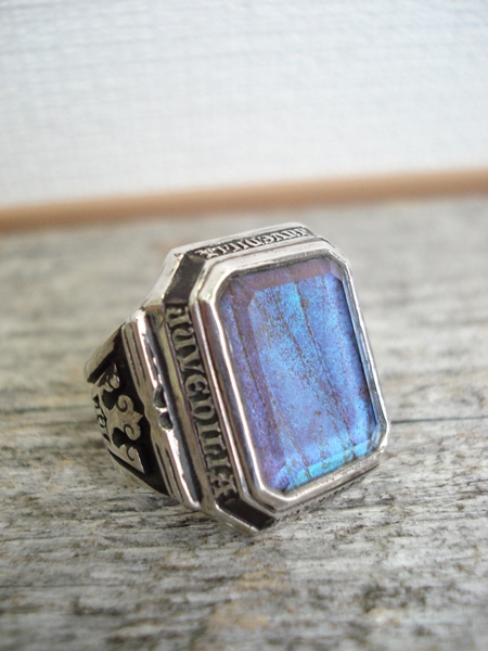 Juvenilia カレッジリング BLUE を通販 | ETOFFE