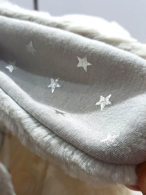 Mサイズ /31cm 】Bashful Bunny ☆ 星 耳 Shimmer Bunny シルバー 星耳