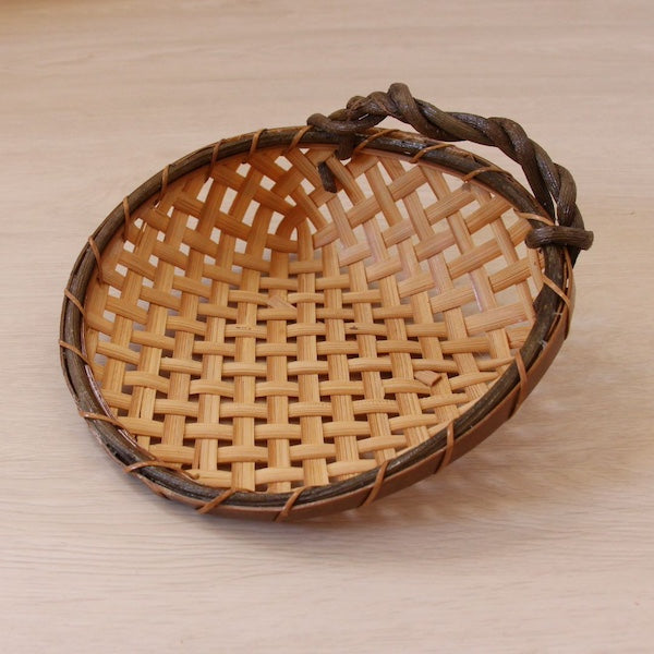 竹ザル 柾四ツ目丸篭（丸かご） – ethical house（エシカルハウス）