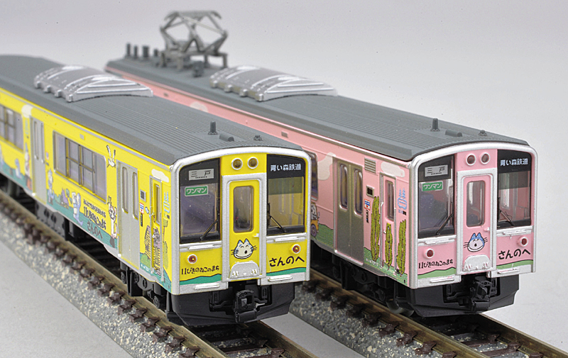 青い森鉄道 青い森701系 11ぴきのねこラッピング車 – 新製品紹介